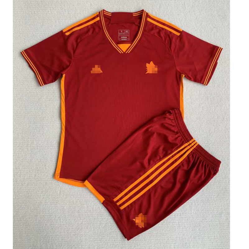 Camiseta AS Roma 2023/2024 Home Niño Kit